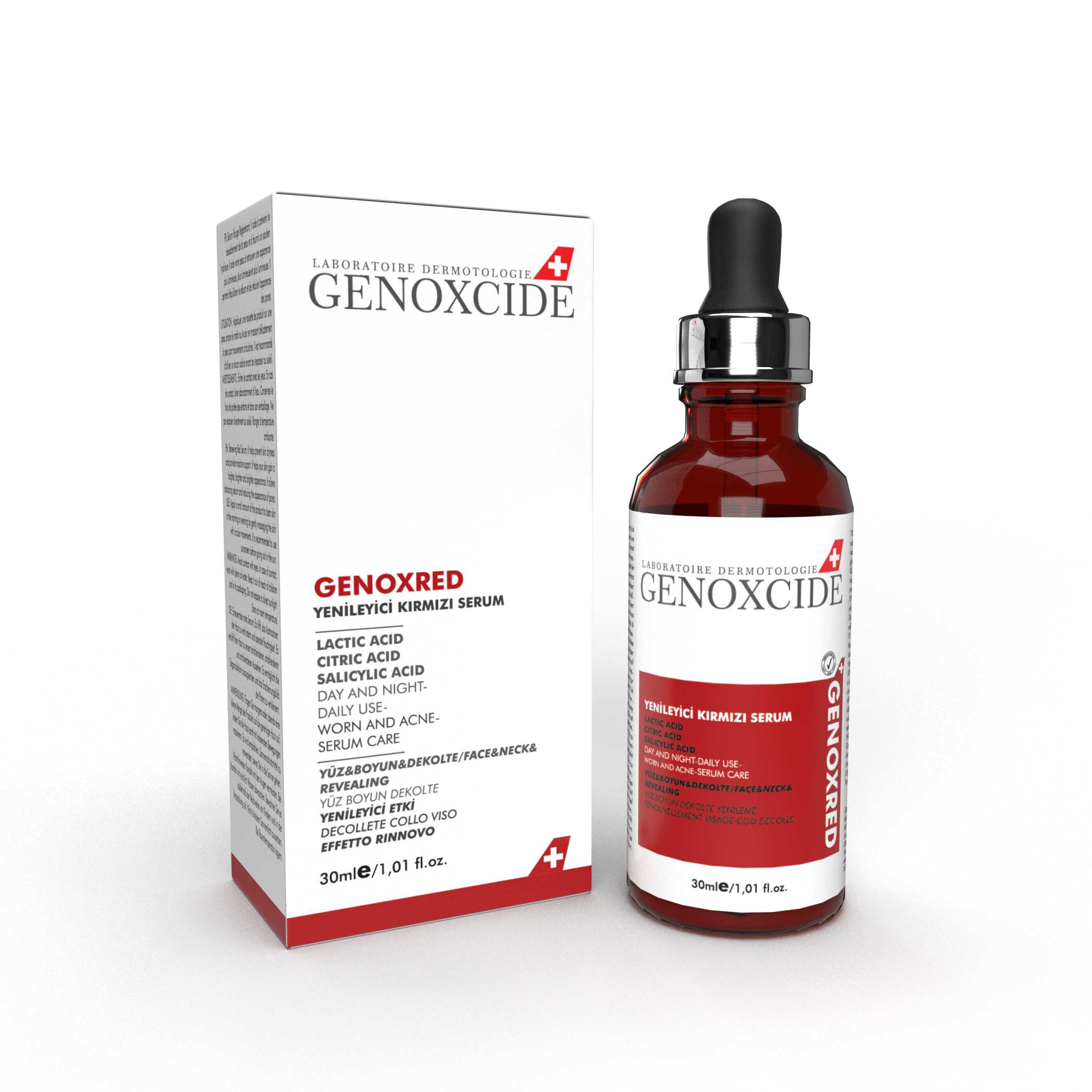 Kırmızı Serum 30 ml, genoxcide.com